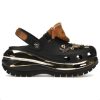 Zuecos Crocs Mega Crush «Negro tostado» 209357-001