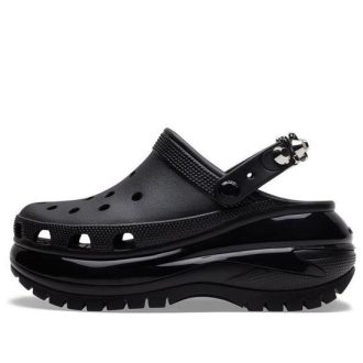 Zuecos Crocs Mega Crush Rebel Rebel Negro 208328-060