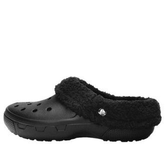 Zuecos Crocs Mommoth Evo para mujer, color negro, 12878-060