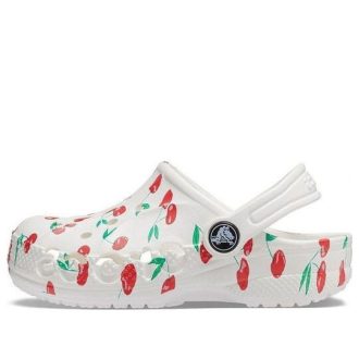 Zuecos Crocs (PS) Baya Graphic «White Cherry» 207017-1F6