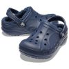 Zuecos Crocs (PS) Classic Baya con forro azul marino 207500-463
