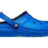 Zuecos Crocs (PS) Classic con forro azul 207010-4KZ
