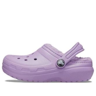 Zuecos Crocs (PS) Classic con forro «Purple Violet» 207010-5PR