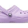 Zuecos Crocs (PS) Classic con forro «Purple Violet» 207010-5PR