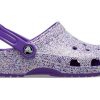 Zuecos Crocs (PS) Classic Glitter «Morado» 206993-573