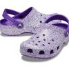 Zuecos Crocs (PS) Classic Glitter «Morado» 206993-573
