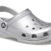 Zuecos Crocs (PS) Classic Metallic «Plateado Metálico» 209196-0P1