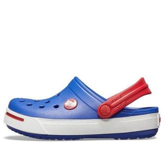 Zuecos Crocs (PS) Crocband II «Azul, Blanco, Rojo» 11990-4BF