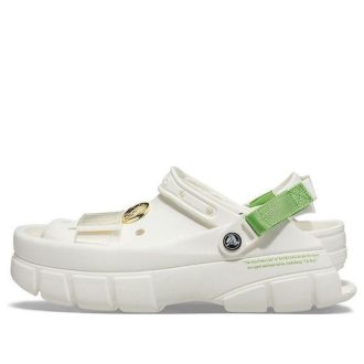 Zuecos Crocs Sankuanz x «Blanco Verde» 206900-100