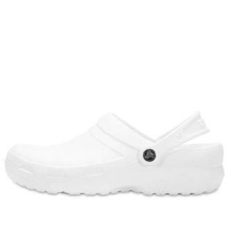Zuecos Crocs Specialist II, informales, resistentes al desgaste, unisex, color blanco, 204590-100