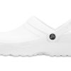 Zuecos Crocs Specialist II, informales, resistentes al desgaste, unisex, color blanco, 204590-100