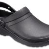 Zuecos Crocs Specialist II, informales, resistentes al desgaste, unisex, color negro, 204590-001
