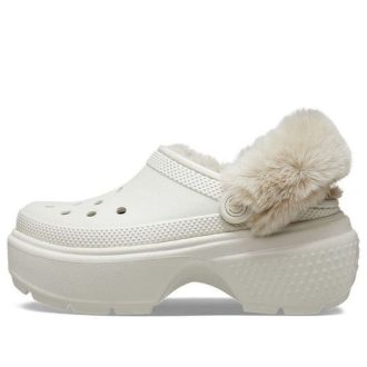 Zuecos Crocs Stomp con forro «Blanco» 208546-160