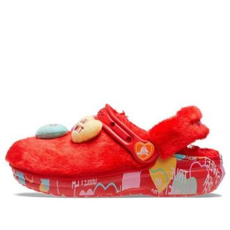 Zuecos Crocs Sweethearts x Classic Fur «Día de San Valentín» 207741-610
