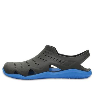 Zuecos Crocs Swiftwater Wave «Negro Azul» 203963-08U