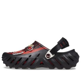 Zuecos Crocs Team Spider Man Echo «Negro Rojo» 208781-001