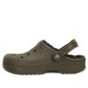 Zuecos Crocs Winter con forro «Walnut Espresso» 203766-23J