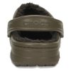 Zuecos Crocs Winter con forro «Walnut Espresso» 203766-23J
