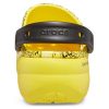 Zuecos Crocs (WMNS) X Smiley Classic con suela gruesa y cara sonriente, color amarillo y negro 207233-90H