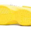 Zuecos Crocs (WMNS) x Smiley World Charm Classic con plataforma en amarillo y blanco 207980-94S