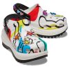 Zuecos Crocs x Keith Haring Mega Crush «Blanco Multi» 209822-001