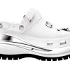 Zuecos Crocs x MCM Mega Crush «Blanco Plateado» MEXDAMM08WT