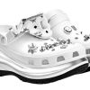 Zuecos Crocs x MCM Mega Crush «Blanco Plateado» MEXDAMM08WT