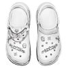 Zuecos Crocs x MCM Mega Crush «Blanco Plateado» MEXDAMM08WT
