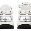 Zuecos Crocs x MCM Mega Crush «Blanco Plateado» MEXDAMM08WT
