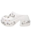 Zuecos Crocs x Simone Rocha Siren «Blanco» 210142-0WV