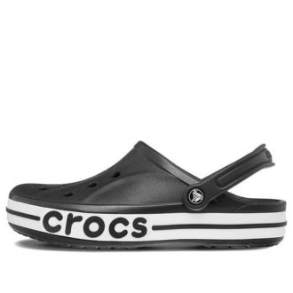 Zuecos de playa Crocs Bayaband, negros, unisex, 205089-066