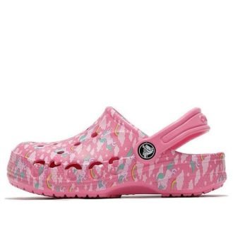 Zuecos de playa Crocs (PS) Classic, color rosa 207017-669
